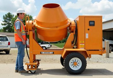 Betoneiras Compactas: Mistura Uniforme para Obras de Todos os Tamanhos